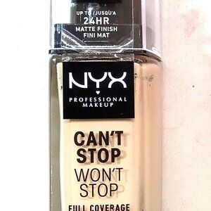 Nyx Can't Stop Won't Stop Foundation, in Vanilla